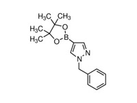 1-苯甲基-4-(4,4,5,5-<em>四</em>甲基-1,3,2-二氧硼戊環-2-基)吡唑,96%(GC)